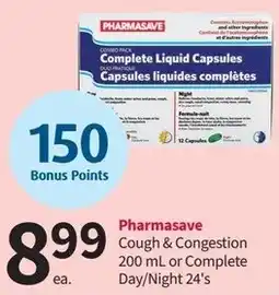 Pharmasave Pharmasave Cough & Congestion offer