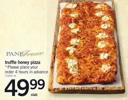 Loblaws Pane fresco truffle honey pizza offer