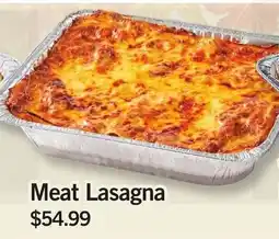 Loblaws Meat Lasagna offer