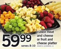 Loblaws fruit and cheese platter offer