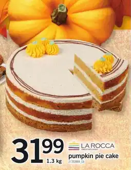Loblaws La rocca pumpkin pie cake offer
