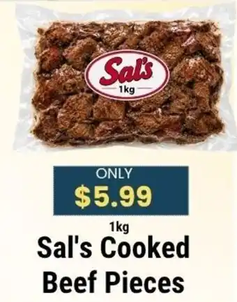 Sal's Cooked Beef Pieces