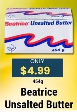 Sal's Grocery Beatrice unsalted butter offer