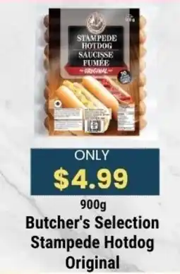 Sal's Grocery Butcher's Selection Stampede Hotdog Original offer