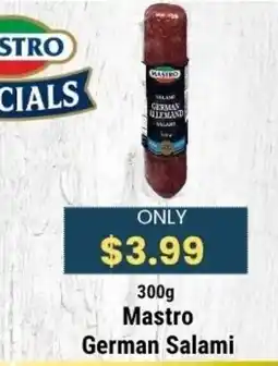 Sal's Grocery Mastro German Salami offer