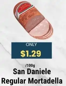 Sal's Grocery San Daniele Regular Mortadella offer