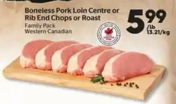 Calgary Co-op Boneless Pork Loin Centre or Rib End Chops or Roast offer