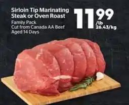 Calgary Co-op Sirloin Tip Marinating Steak or Oven Roast offer