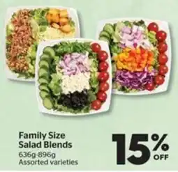 Calgary Co-op Family Size Salad Blends offer