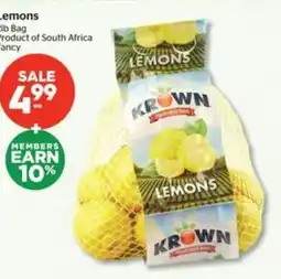 Calgary Co-op Krown lemons offer