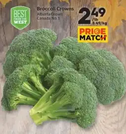 Calgary Co-op Broccoli Crowns offer