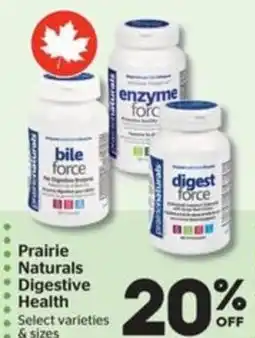 Calgary Co-op Prairie Naturals Digestive Health offer