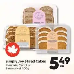 Calgary Co-op Simply Joy Sliced Cakes offer