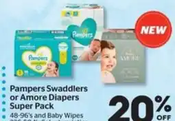 Calgary Co-op Pampers Swaddlers or Amore Diapers Super Pack offer
