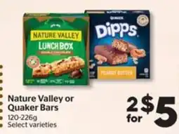Calgary Co-op Nature Valley or Quaker Bars offer