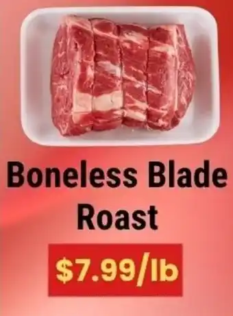 Boneless Blade Roast