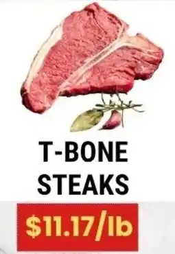 Sal's Grocery T-bone steaks offer