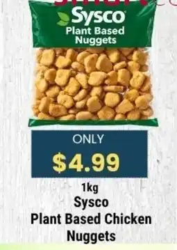 Sal's Grocery Sysco plant based chicken nuggets offer