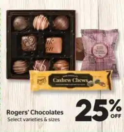 Calgary Co-op Rogers' chocolates offer