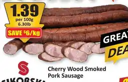 Starsky Cherry Wood Smoked Pork Sausage offer