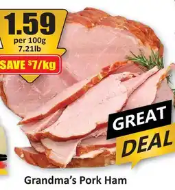 Starsky Grandma's Pork Ham offer