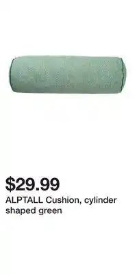 IKEA ALPTALL Cushion, cylinder shaped green offer