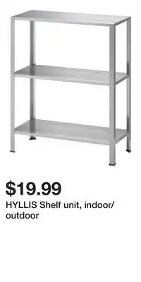 IKEA HYLLIS Shelf unit, indoor/outdoor offer