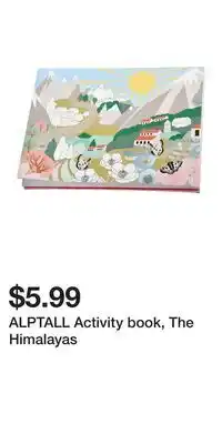 IKEA ALPTALL Activity book, The Himalayas offer