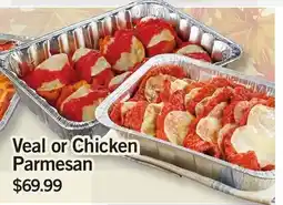 Loblaws Veal or Chicken Parmesan offer