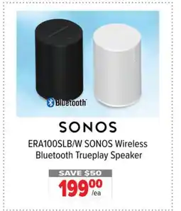 2001 Audio Video ERA100SLB/W SONOS Wireless Bluetooth Trueplay Speaker offer
