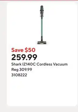 Staples Shark IZ140C Cordless Vacuum offer