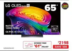 Visions Electronics LG OLED evo AI offer