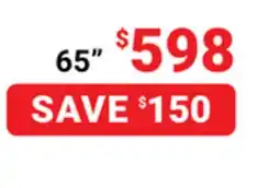 Visions Electronics LG NANO 4K UHD AI 65 NU70 4K Smart TV offer