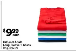 Michaels Gildan Adult Long-Sleeve T-Shirts offer