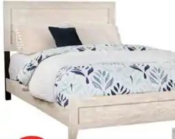 The Brick Arbor 5pc Bedroom Set with Panel Bed, Dresser & Mirror, Driftwood White - Queen Size offer