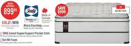 The Brick Sealy Posturepedic Plus Alora Eurotop Plush Queen Mattress offer