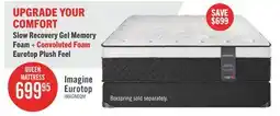 The Brick Springwall Encore Imagine Eurotop Plush Queen Mattress offer