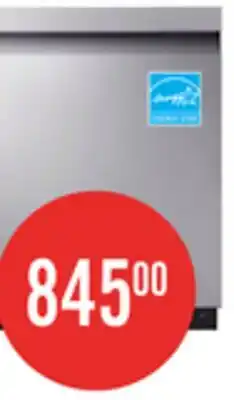 The Brick Samsung 24 46 dBA Smart Built-In Dishwasher with StormWash - Stainless Steel - DW80CG5450SRAA offer