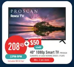 The Brick Proscan 40 Full HD Smart Roku TV (PTR4066) offer