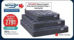 The Brick Springwall Advance Ultra Tight Top Firm Twin Mattress offer