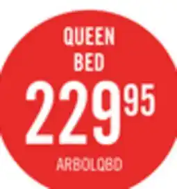 The Brick Arbor Panel Bed, Driftwood White - Queen Size offer