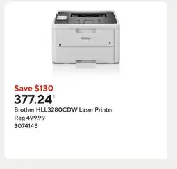 Staples Brother HLL3280CDW Laser Printer offer