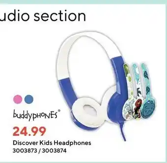 Staples Discover Kids Headphones offer