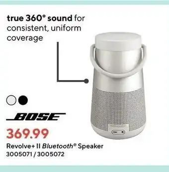 Staples Revolve+II Bluetooth Speaker offer