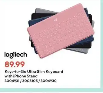 Staples Keys-to-Go Ultra Slim Keyboard offer