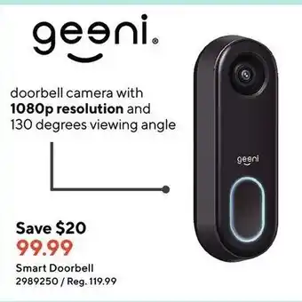 Staples Smart Doorbell offer