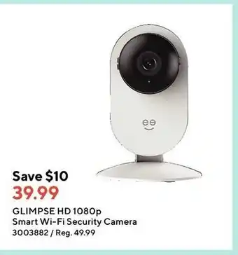 Staples Smart Wi-Fi Security Camera offer