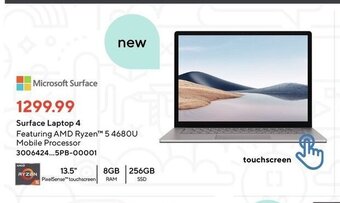 Staples Surface Laptop 4 offer