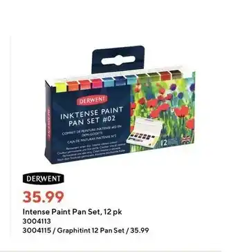 Staples Intense Paint Pan Set offer