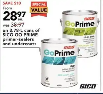 RONA SICO GO PRIME primer-sealers offer